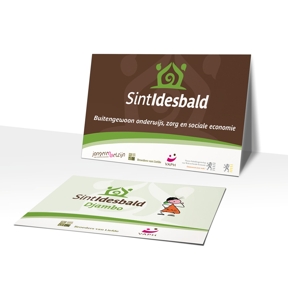 Groetenkaart voor Sint-Idesbald